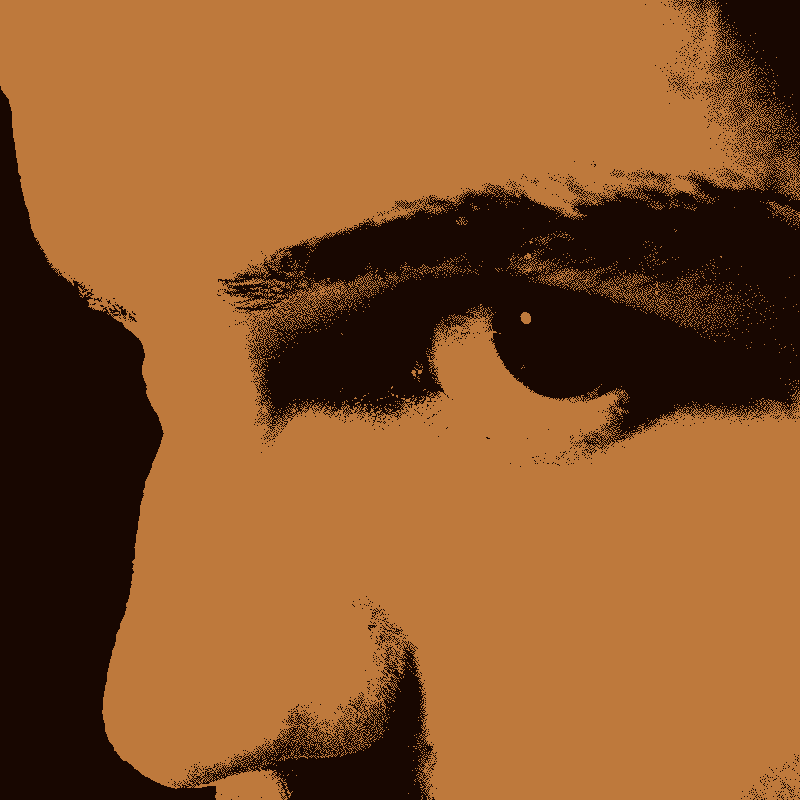 Close-up of a man's eye